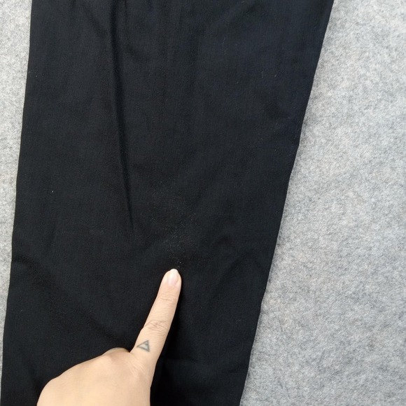 Everlane Pants Womens 6 Black Wool Dress Trousers Slim Ankle Career Workwear - Picture 9 of 10